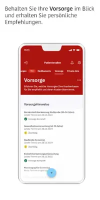 Meine GESUNDHEIT. android App screenshot 1